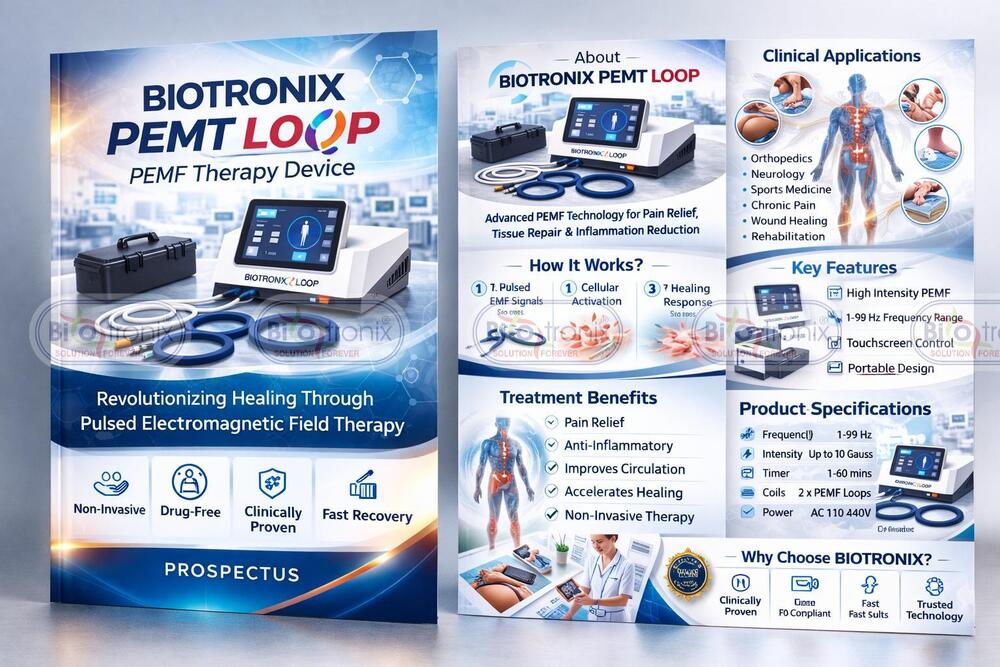 Electromagnetic Pulse Therapy Device Loop Applicator Model - Age Group: Elders
