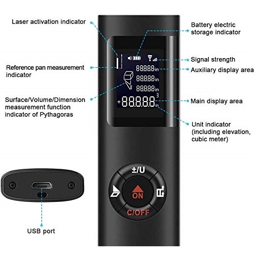 True Sense Laser Distance Meter, LDM-05