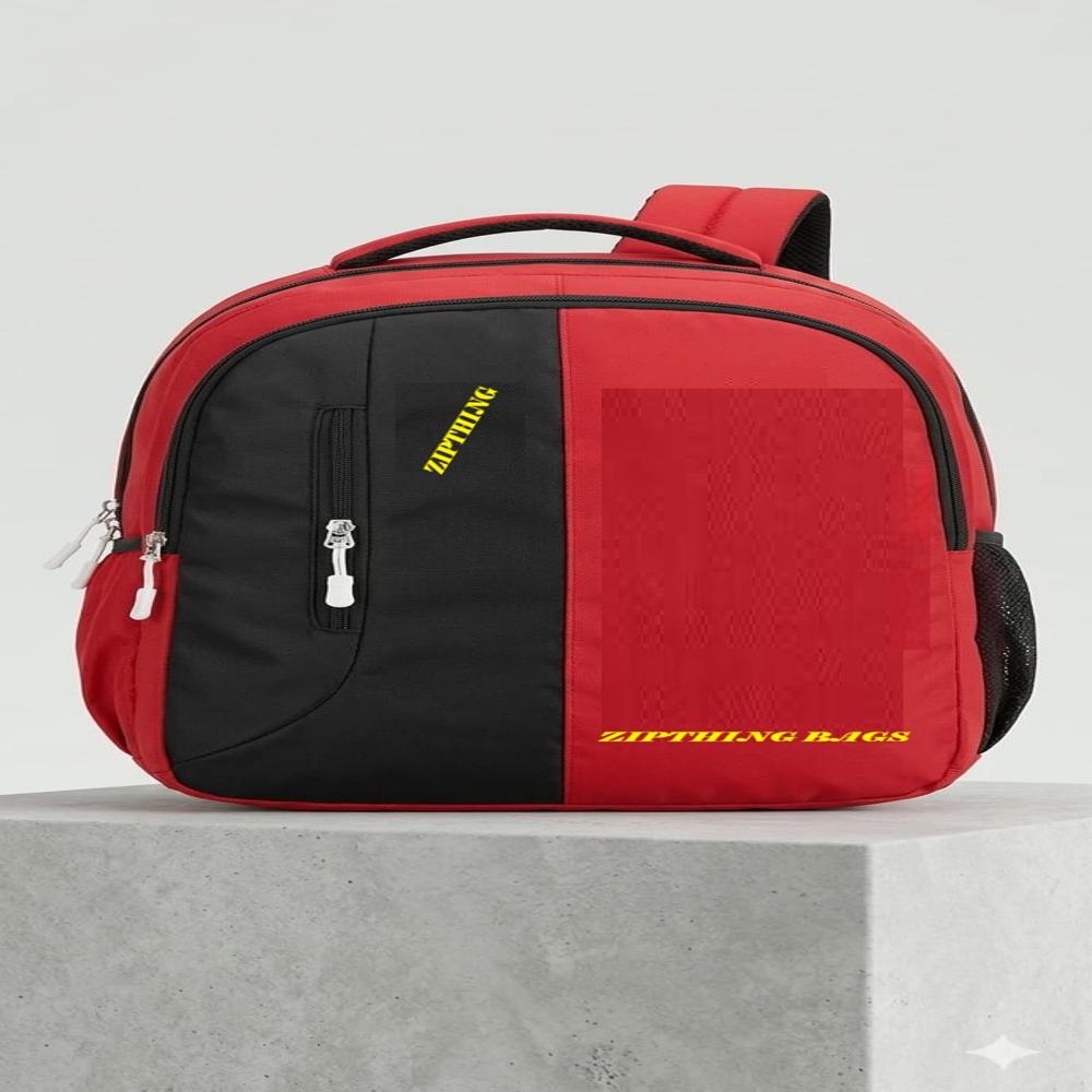 Nylon Printed Shoulder School Bag