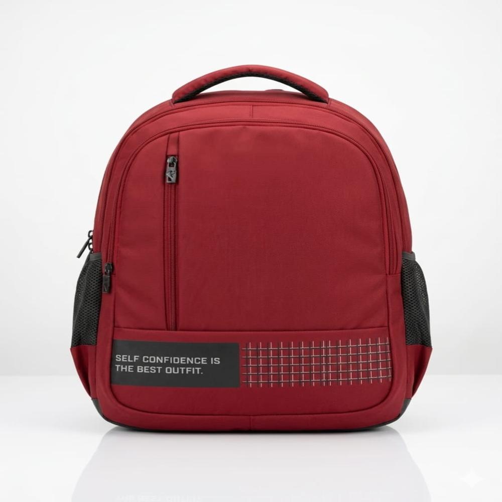 Black Printed College Bag