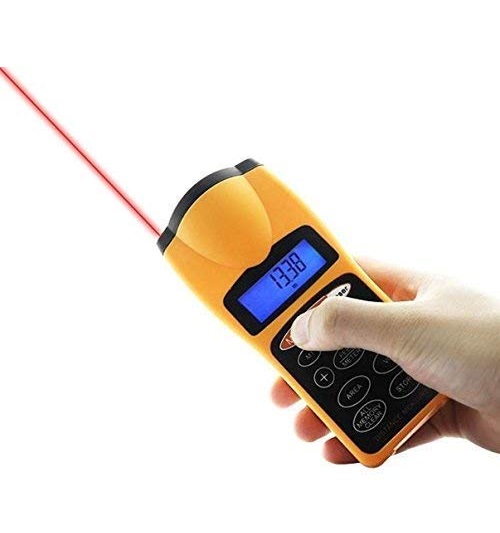 True Sense Ultrasonic Laser Point Distance Meter, CP-3007