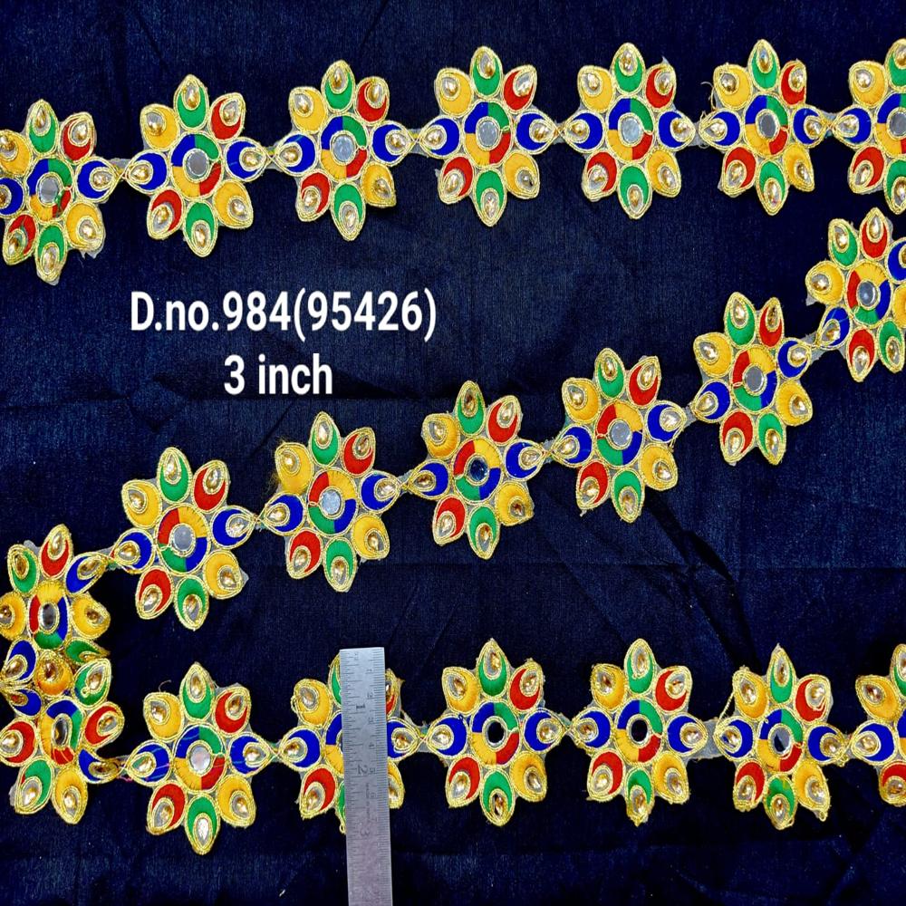 Lace, Butta lace, Multi butta lace, Patch lace