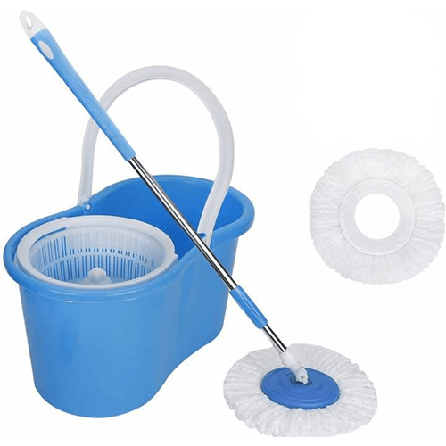 Floor Cleaner With Spin Bucket Mop