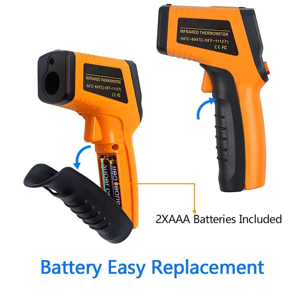 True Sense Digital Infrared Thermometer - 50-600 Degree Pyrometer, IR-600