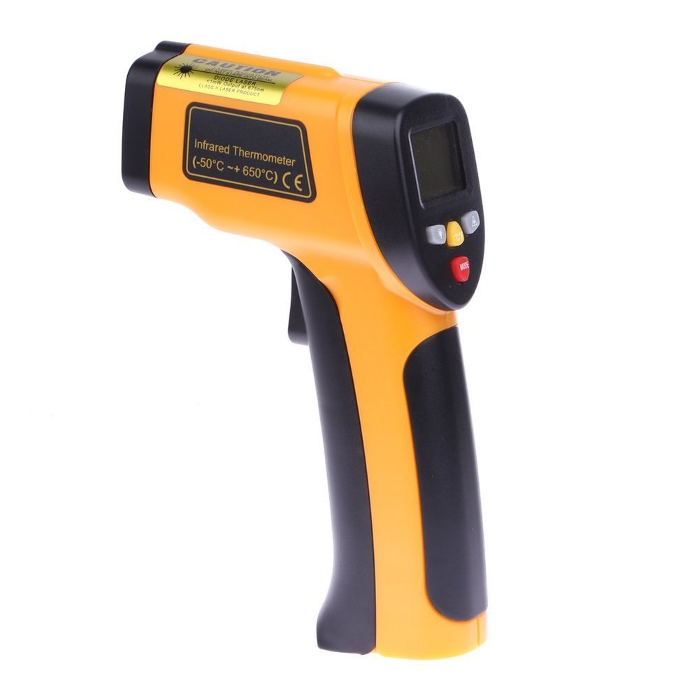 True Sense 650 Degree Non-Contact Digital Temperature IR Infrared Thermometer Gun Pyrometer, IR-650