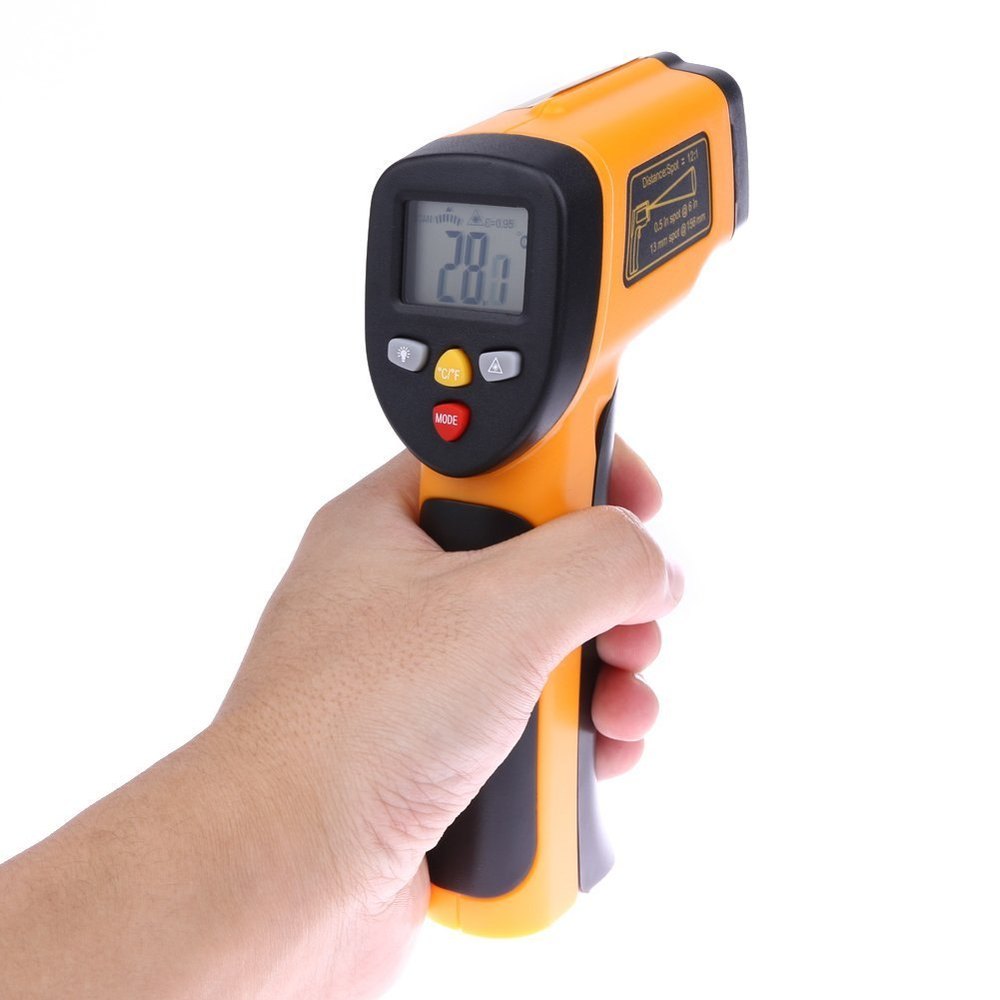 True Sense 650 Degree Non-Contact Digital Temperature IR Infrared Thermometer Gun Pyrometer, IR-650