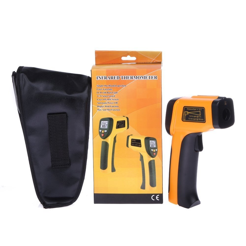 True Sense 650 Degree Non-Contact Digital Temperature IR Infrared Thermometer Gun Pyrometer, IR-650
