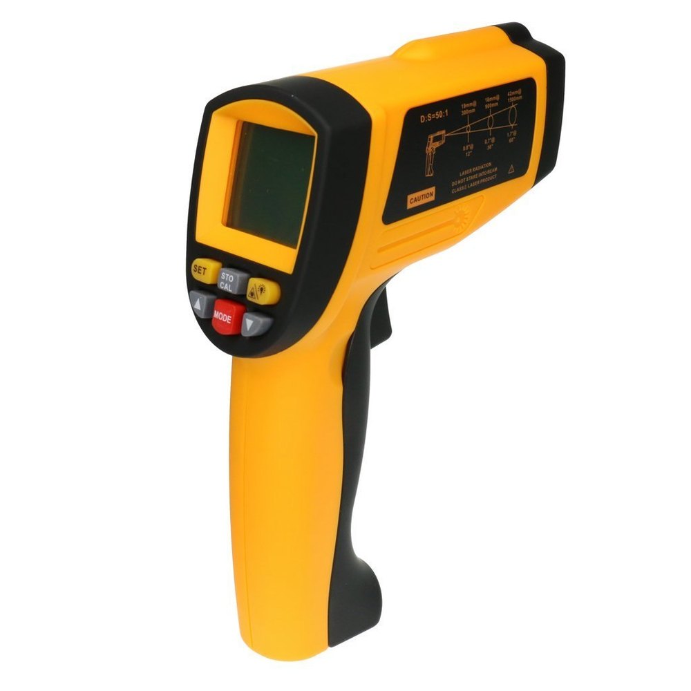 True Sense 650 Degree Non-Contact Digital Temperature IR Infrared Thermometer Gun Pyrometer, IR-650