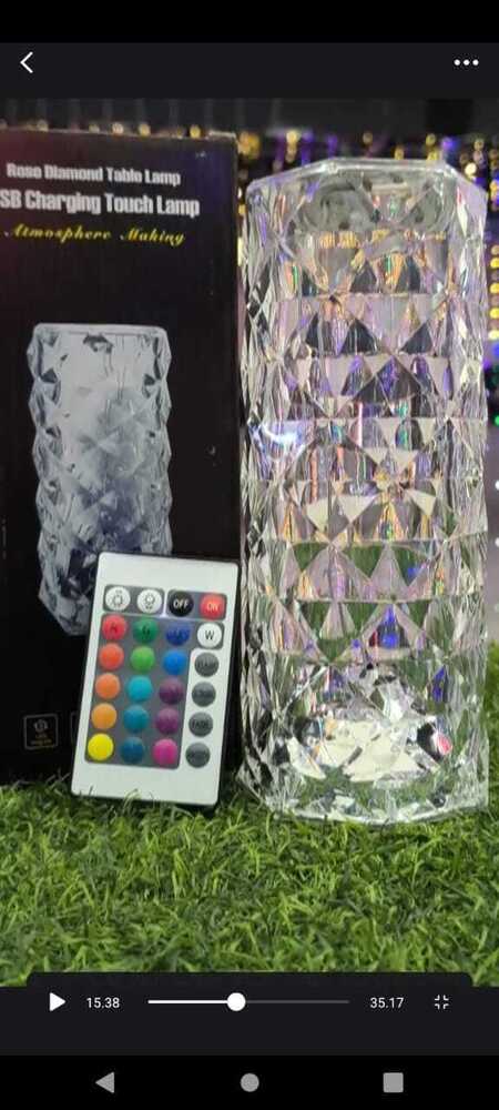 Multiple Colour Changing Touch Lamp