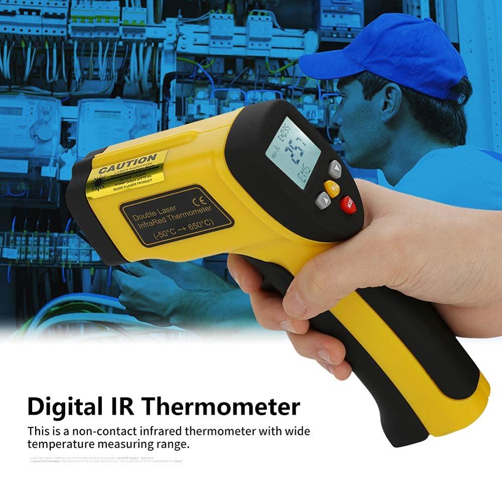 True Sense 1050 Degree Temperature Infrared Thermometer Pyrometer, IR-1050