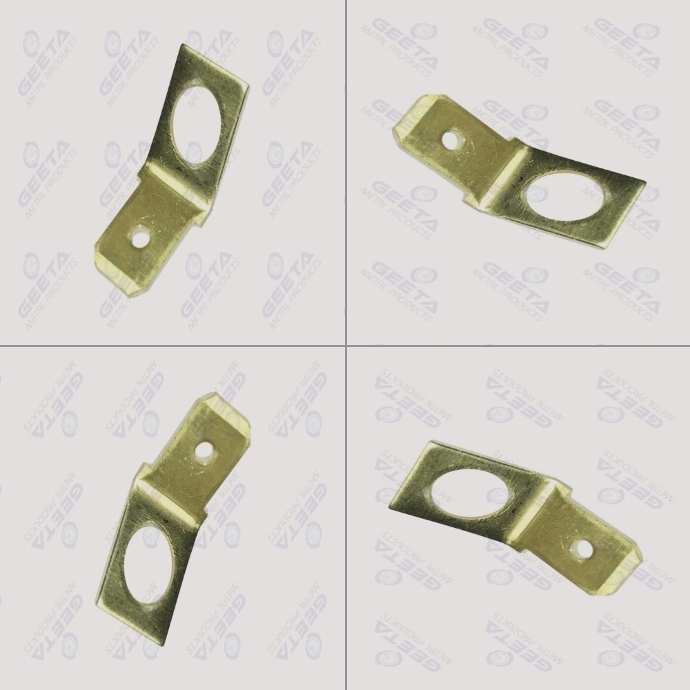 Brass Earth Pin - High-Grade Brass, 30x6mm, Brass Gold, Metric/BA Threads, Corrosion Resistant, CNC Machined