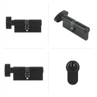 One Side Knob One Side Key - Color: Silver