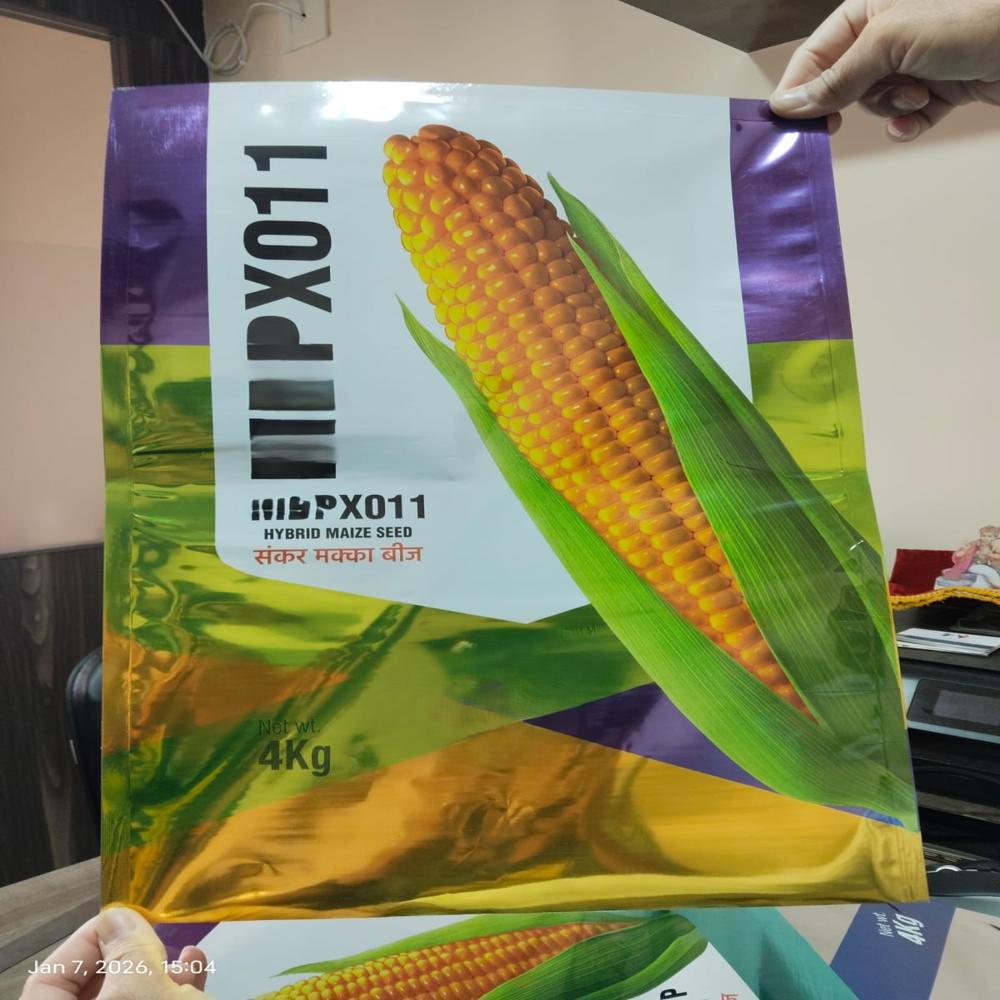 Maize Seeds Packaging Pouch - Color: Multicolor