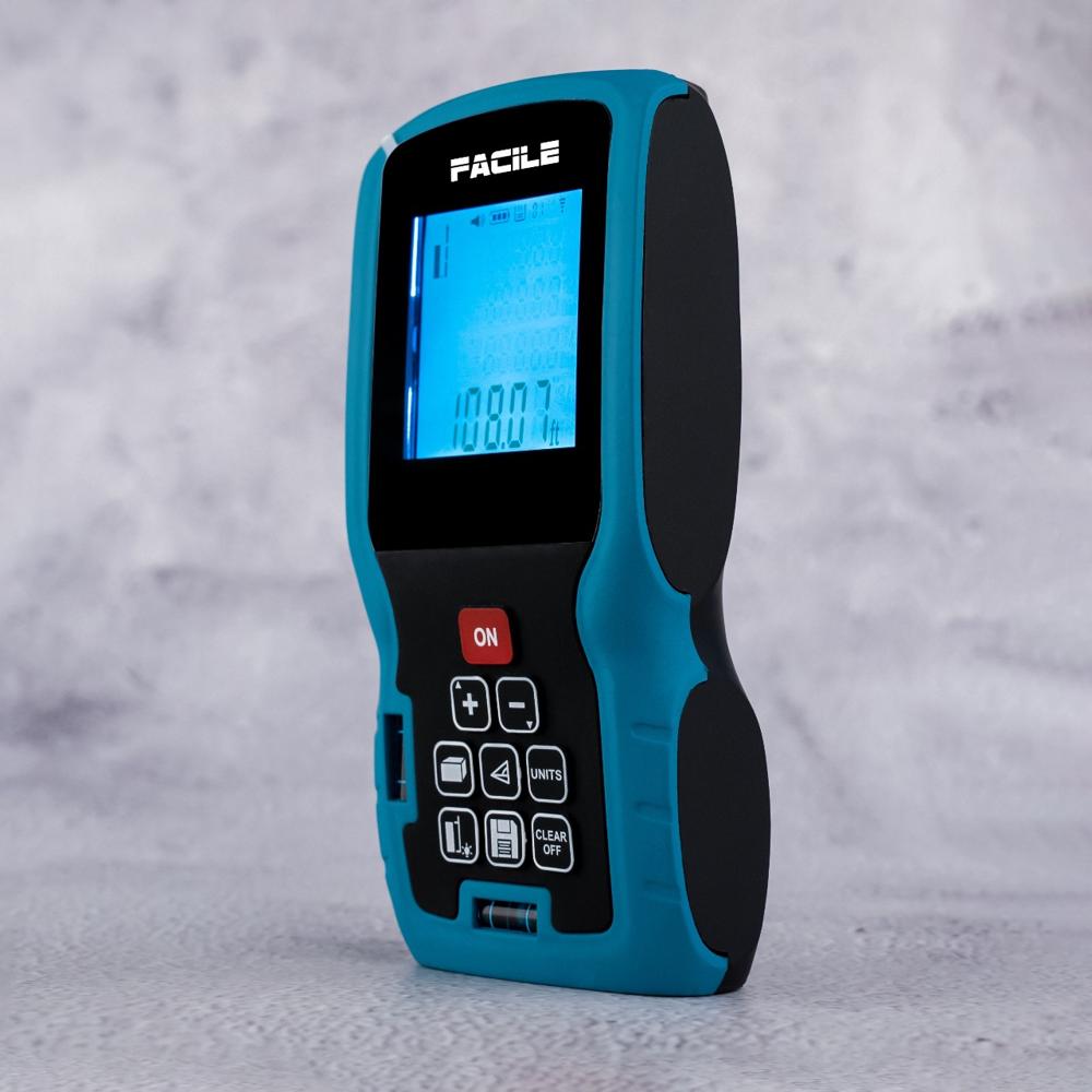Laser Distance Meter - Color: Black Red
