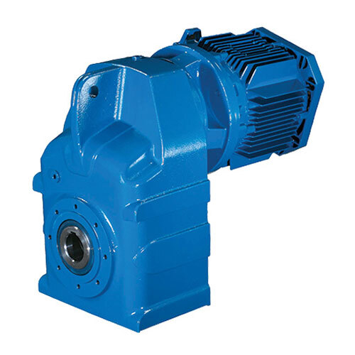 1 KW Radicon Series F हेलिकल शाफ्ट माउंटेड गियर मोटर