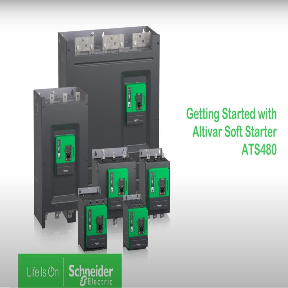 Ats48c32q  Schneider Soft Starter - Color: Gray