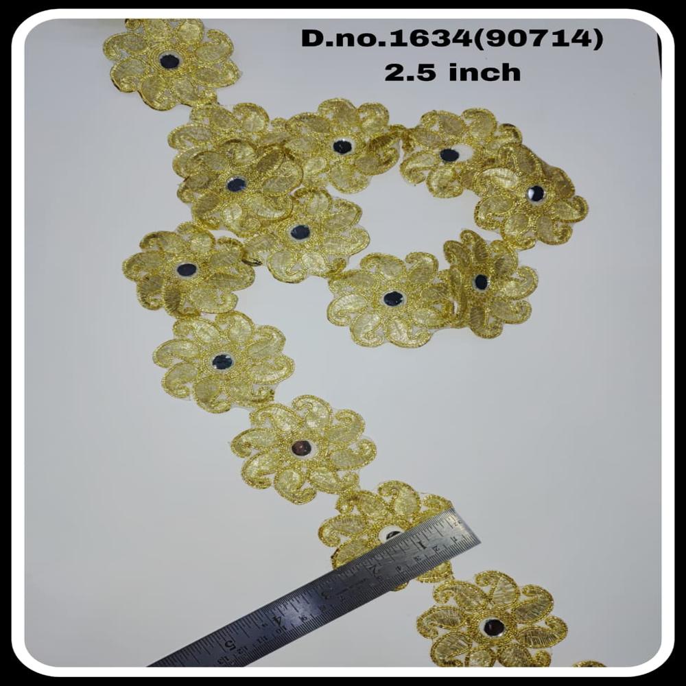 Lace, Butta lace, Multi butta lace, Patch lace