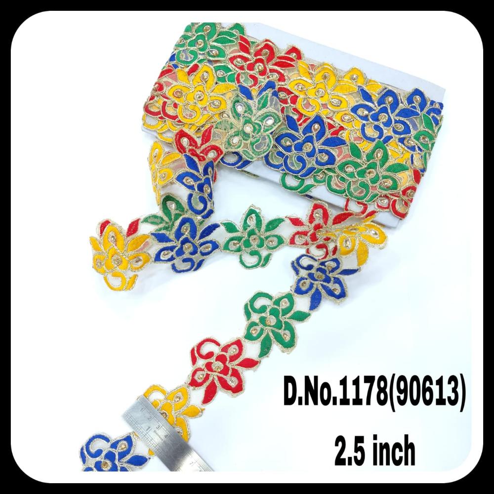 Lace, Butta lace, Multi butta lace, Patch lace