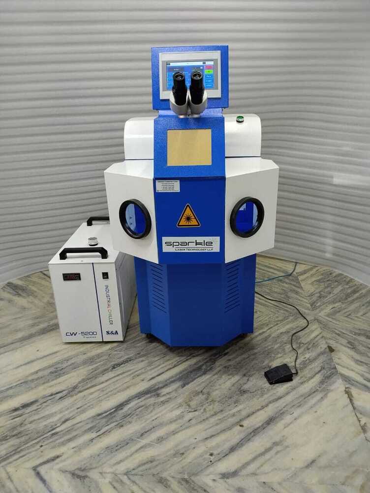 Sparkle Laser Welding Machine on GoldSilver Jewellery