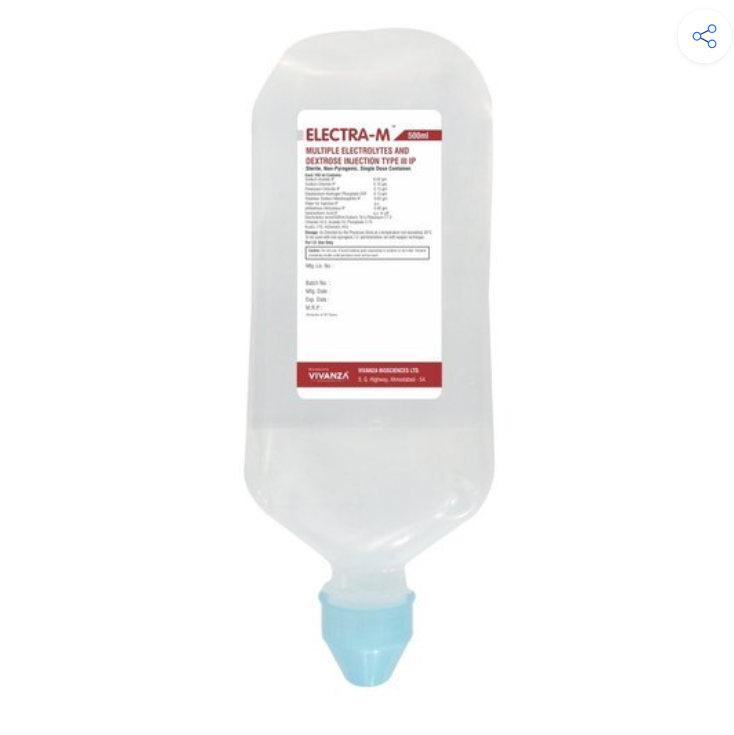 500ml Dextrose Injection IP