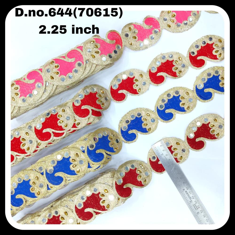 Lace, Butta lace, Multi butta lace, Patch lace