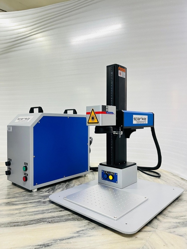 Laser Stamping Machine On Silver Jewellery