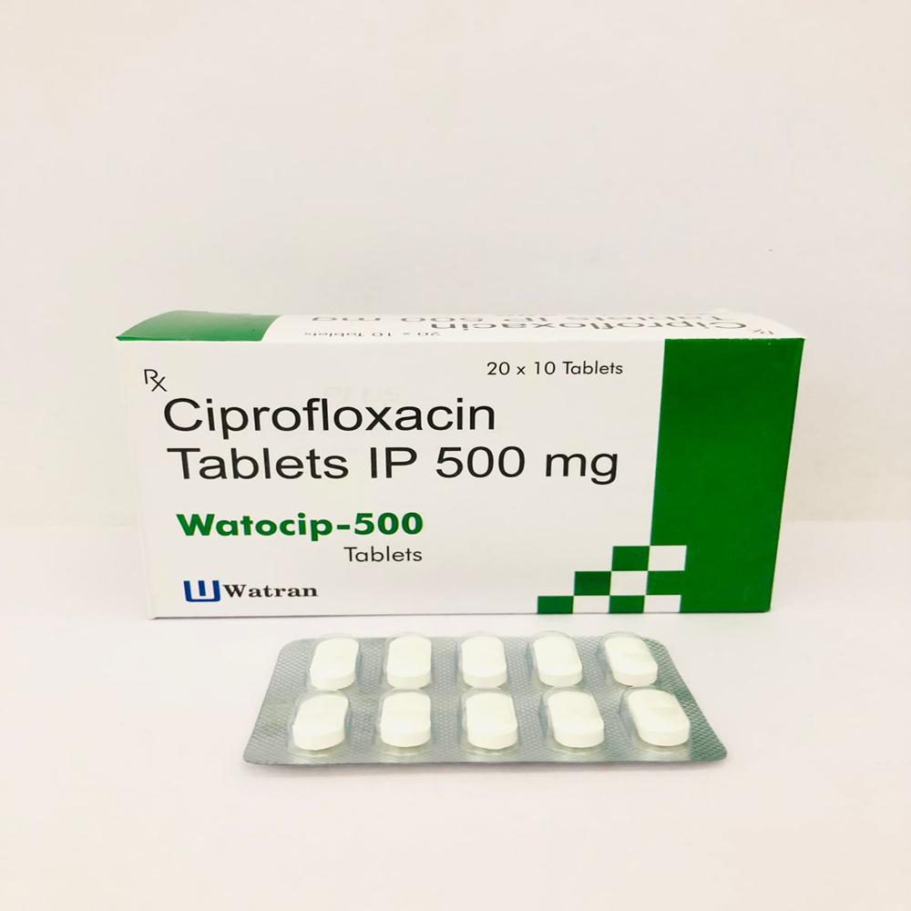 Ciprofloxacin 500Mg - Brand Name: Watocip-500