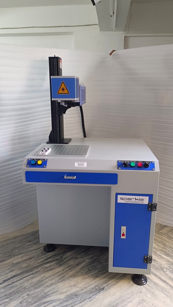 Non Metal Laser Marking Machine - Color: White