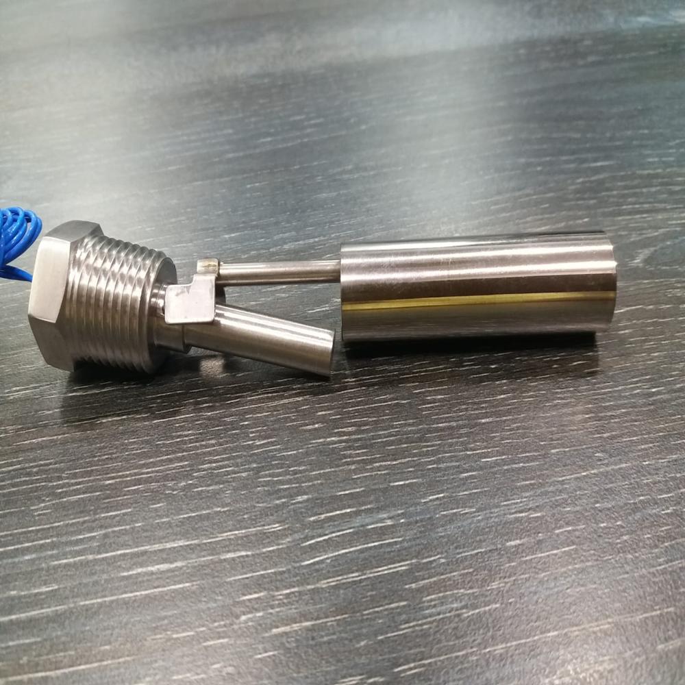 Side Mount Magnetic Level Switch - Stainless Steel Material | Silver Finish, Reliable Level Detection For Varied Applications