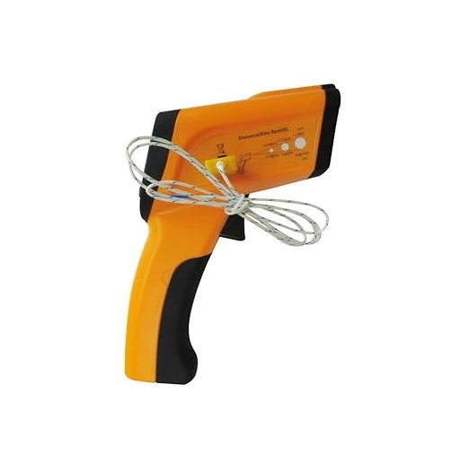 True Sense Yellow 1850 Degree Temperature Infrared Thermometer Pyrometer, IR-1850 