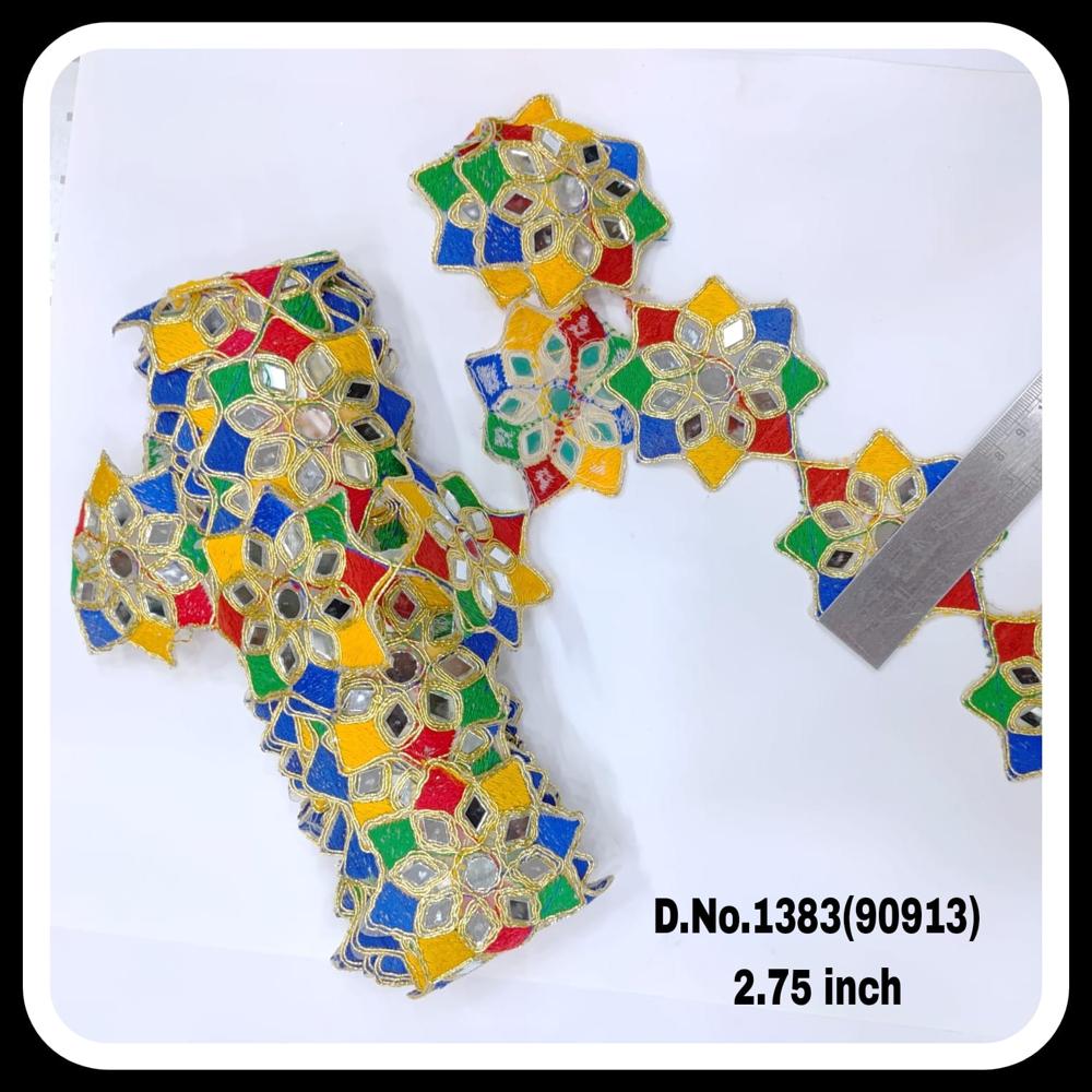 Lace, Butta lace, Multi butta lace, Patch lace