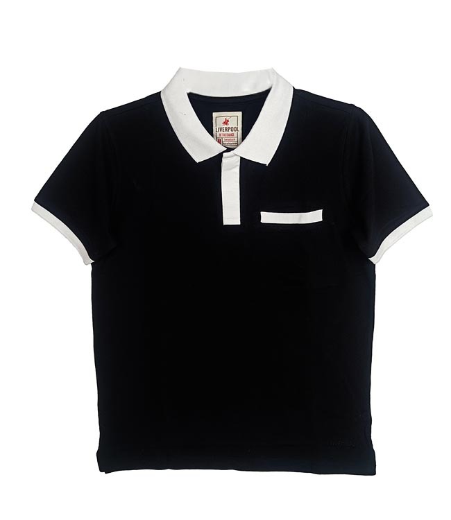 M11540 LIVERPOOL Mens Collar T-Shirts
