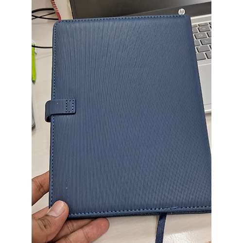 Metal Flap Closure Notebook Diary