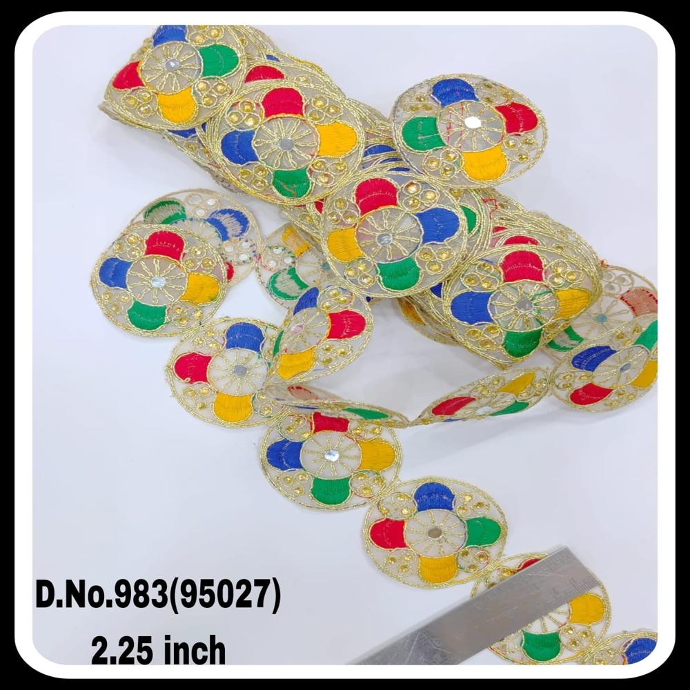 Lace, Butta lace, Multi butta lace, Patch lace