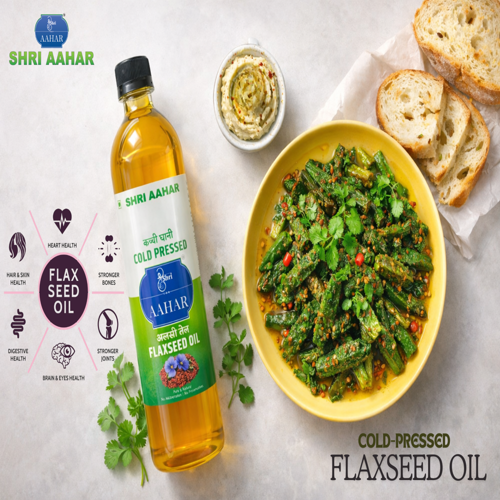 1ltr Cold Pressed Flaxseed Oil