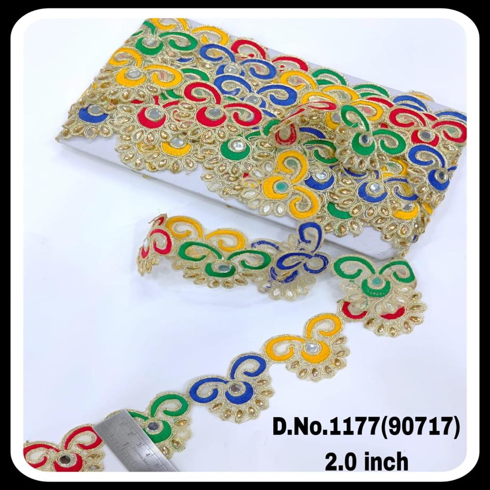 Lace, Butta lace, Multi butta lace, Patch lace