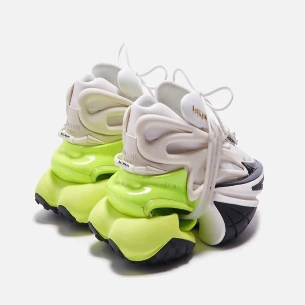 Unicorn Sneakers - Color: White Green