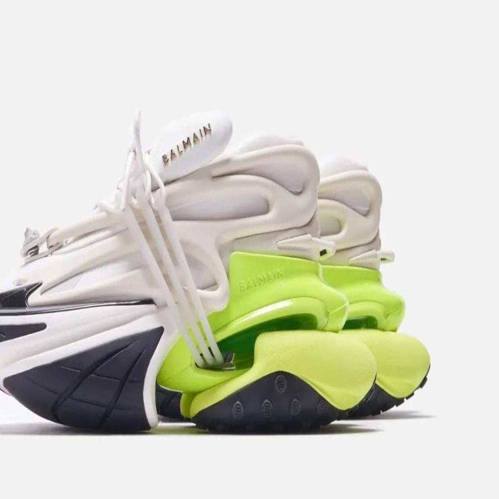 Unicorn Sneakers - Color: White Green