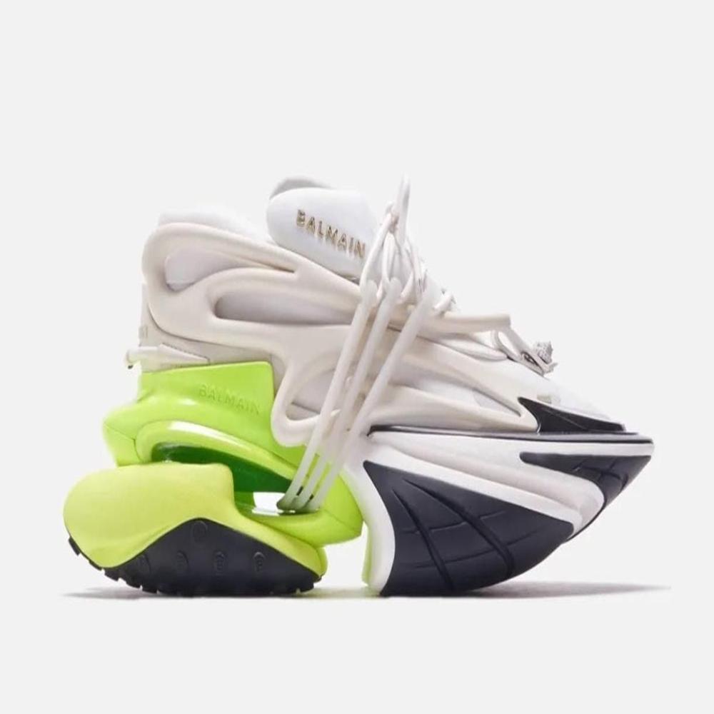 Unicorn Sneakers - Color: White Green