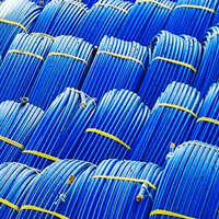 Blue Hdpe Plb Duct Pipes - Feature: Uv Resistant