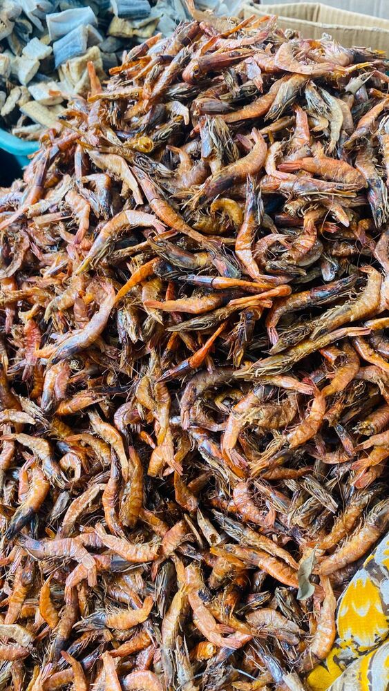 Dry Smoked Prawns