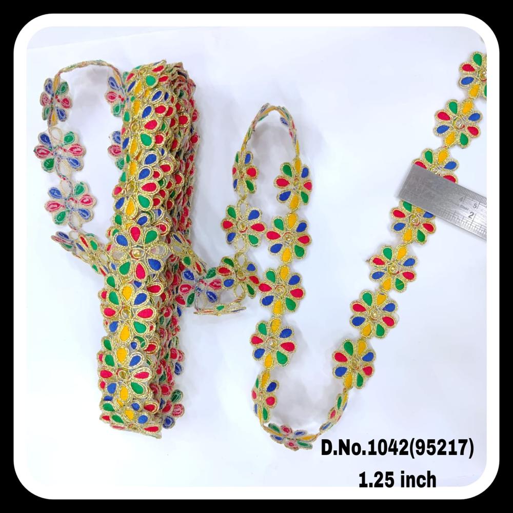 Lace, Butta lace, Multi butta lace, Patch lace