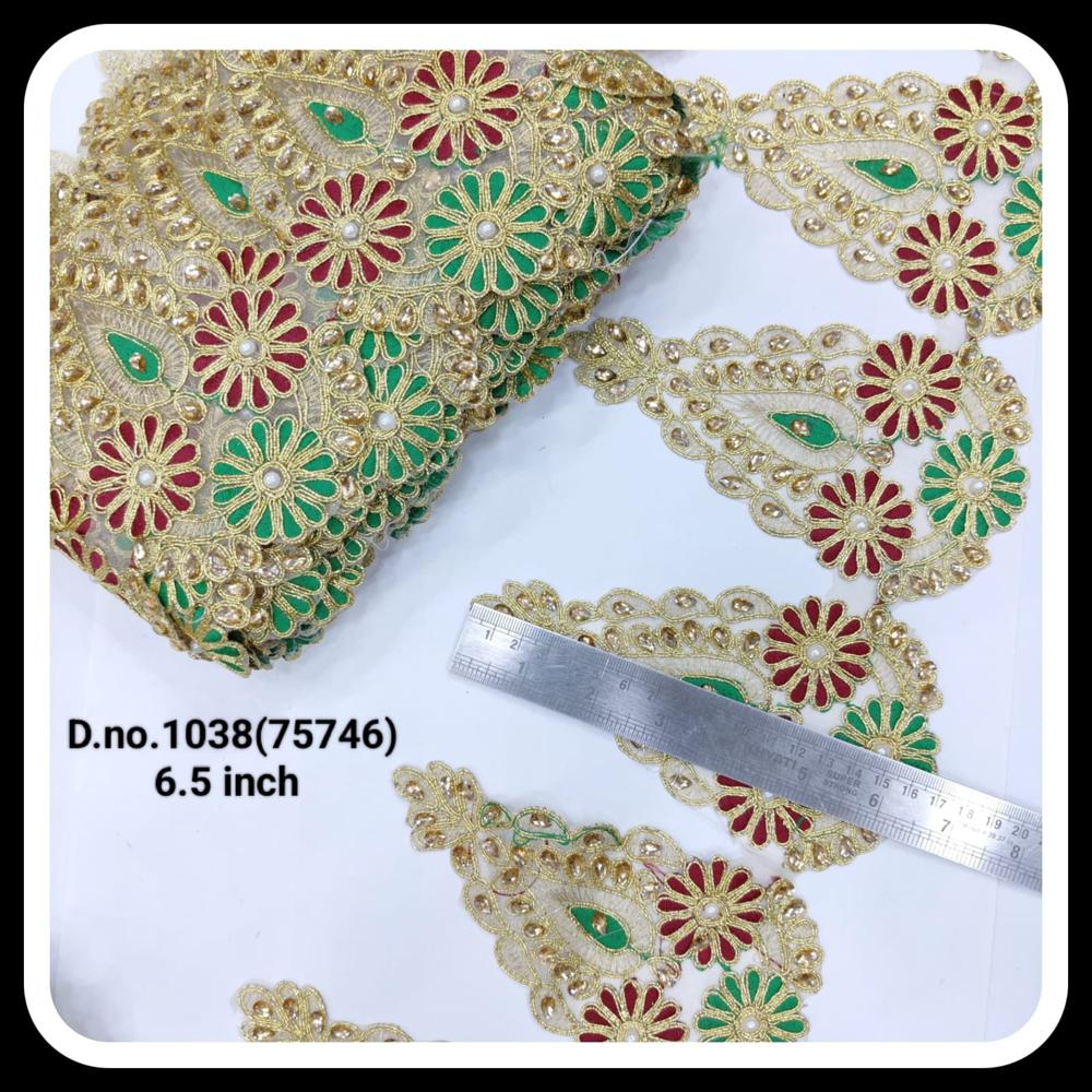 Lace, Butta lace, Multi butta lace, Patch lace