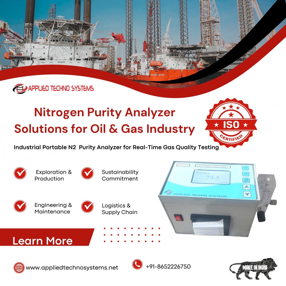 N2 Purity Analyser - Accuracy: 0.5% Of Reading %