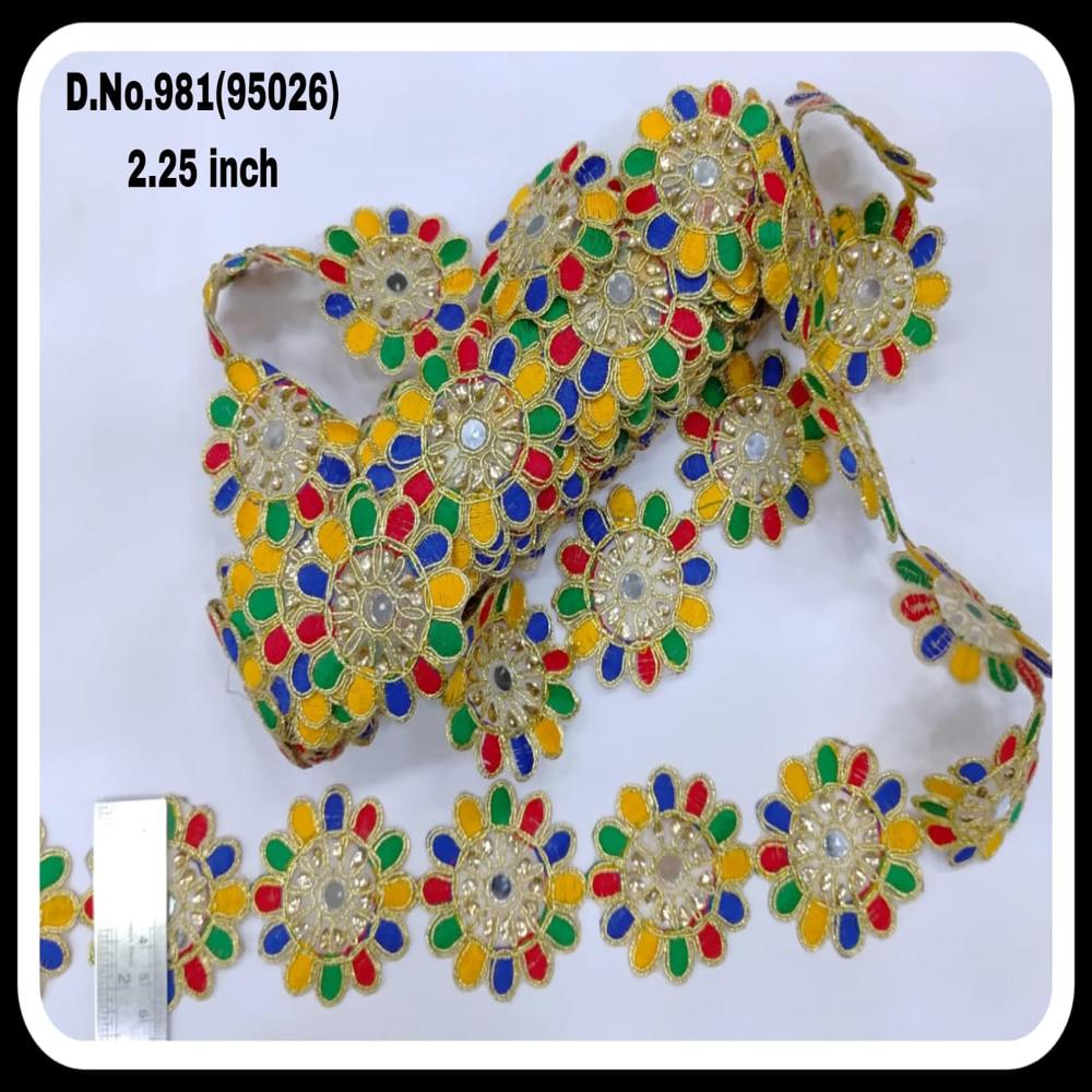 Lace, Butta lace, Multi butta lace, Patch lace