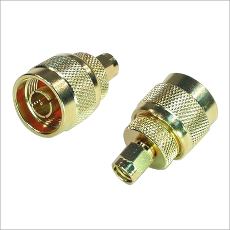 N (M) To Sma (M) Adapter - Brass Build, 10-15 Grams Weight | Reliable Application For Secure Connections