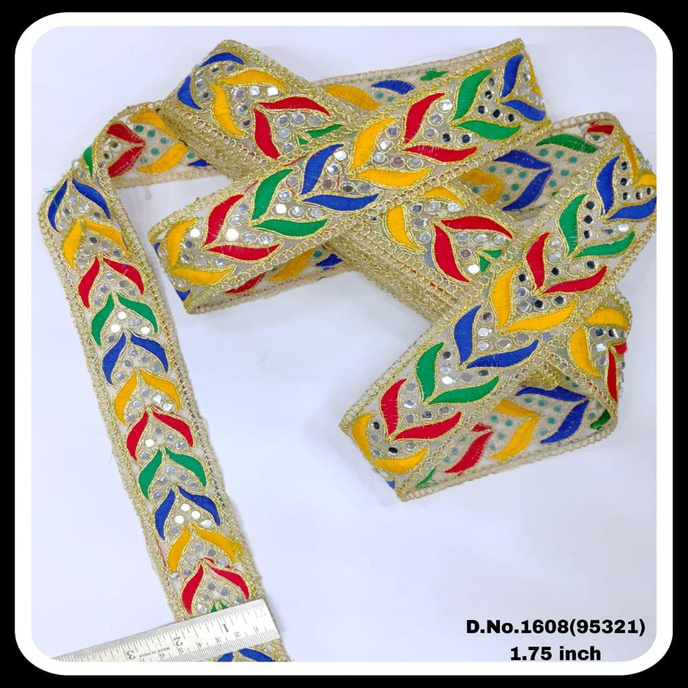 Lace, Butta lace, Multi butta lace, Patch lace