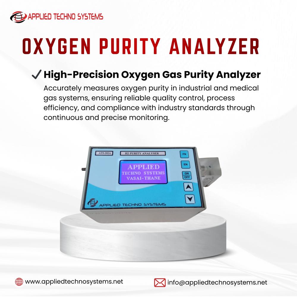 Online Oxygen Purity Analyzer - Accuracy: +2  %
