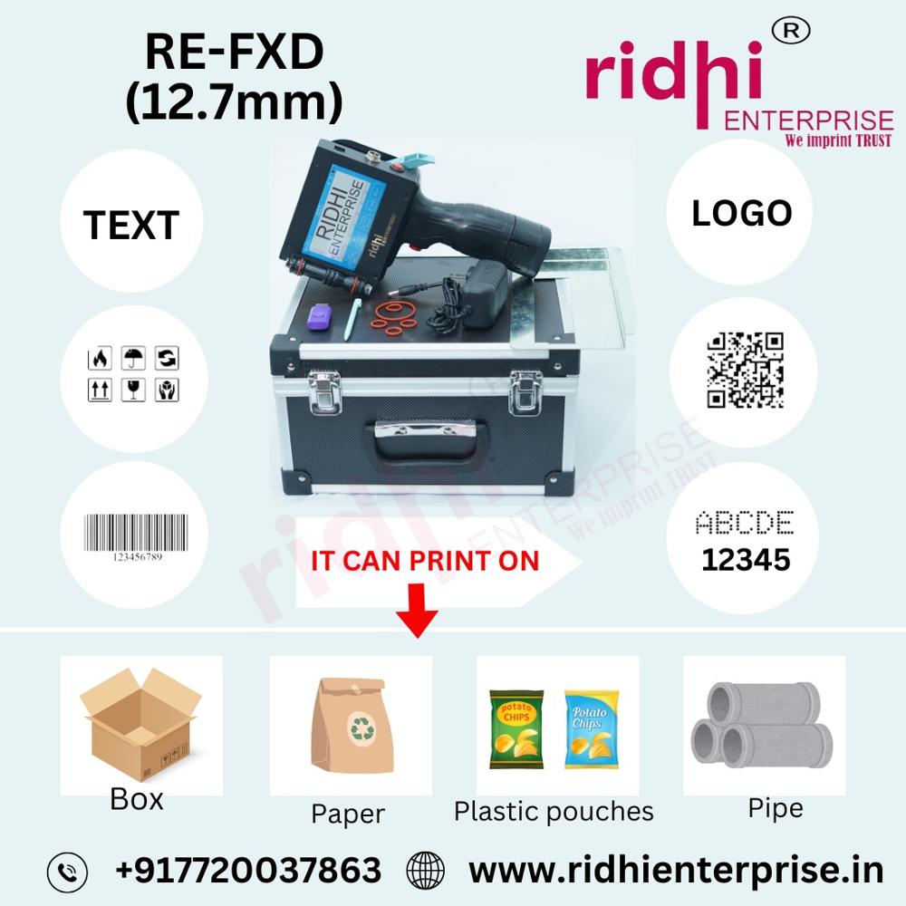RE FXD Handheld Inkjet Printer