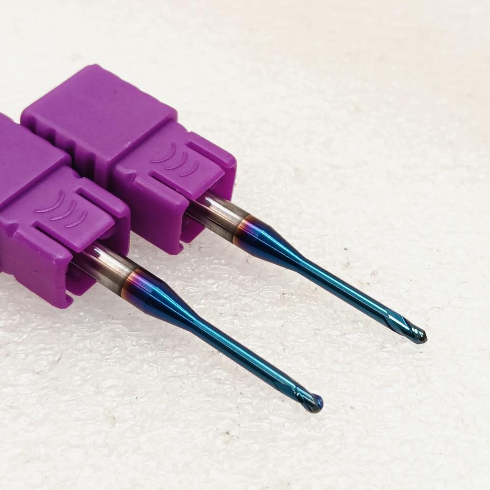 2HRB 65HRC-R1.0xD4x16x50-LONG NECK BALL NOSE